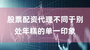 股票配资代理不同于别处年糕的单一印象